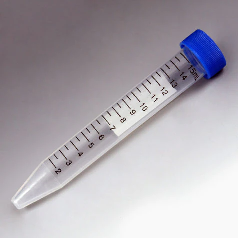 Centrifuge Tube, 15mL-Flat-Top, Rim Seal Cap, Sterile