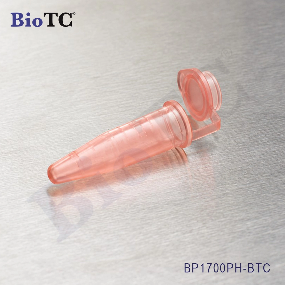 Microcentrifuge Tubes (MCT), 1.7mL, Peach