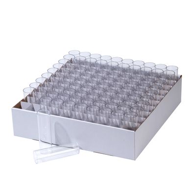 Drosophila Vials - Wide Opening- 28.5x95mm- Tray- Polypropylene