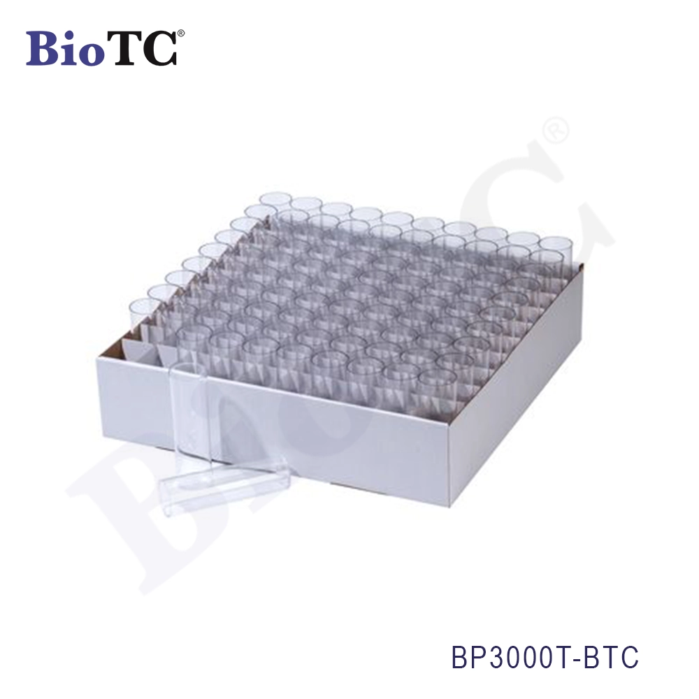 Drosophila Vials - Narrow Opening- 25x95mm- Tray-Polystyrene