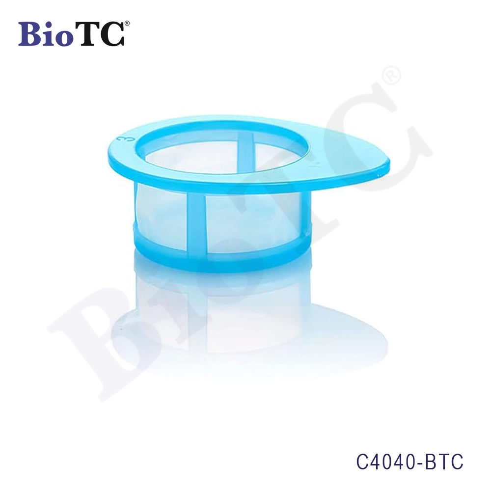 Cell Strainer, Blue Sterile, individually wrapped, w/ 1 reducing adapter, 50/pk, 40µm