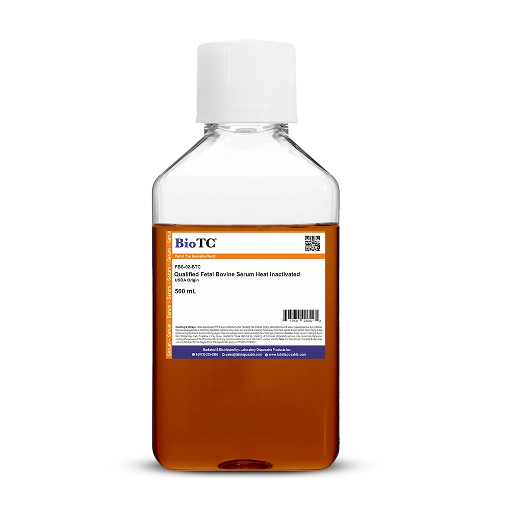 Qualified Fetal Bovine Serum 500mL Heat Inactivated