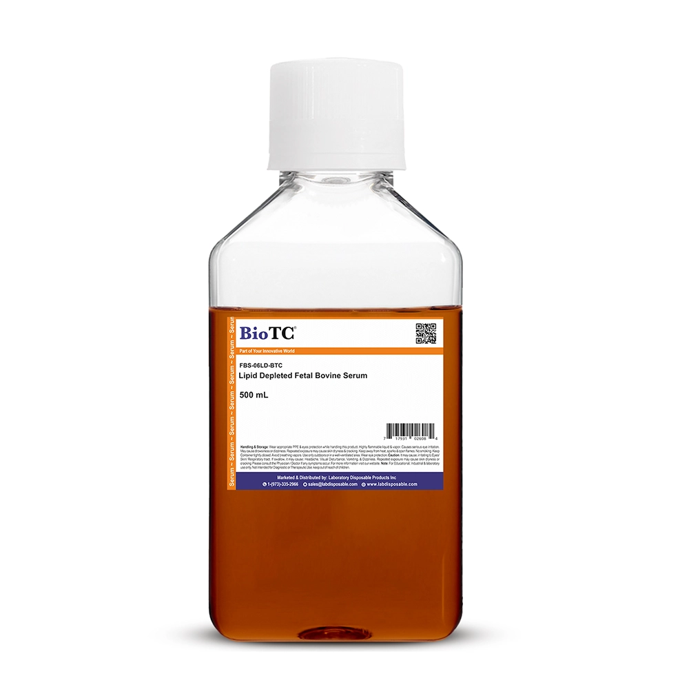 Lipid Depleted Fetal Bovine Serum 500mL