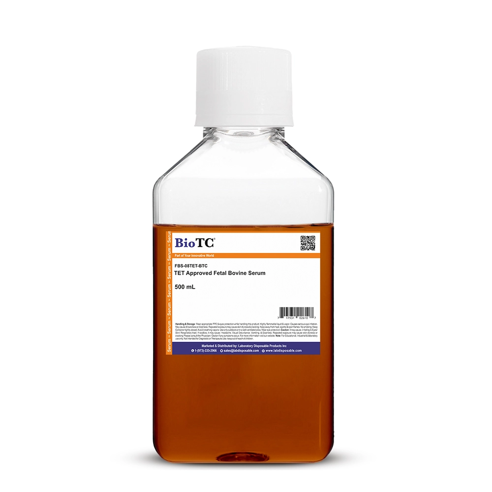 TET Approved Fetal Bovine Serum 500mL